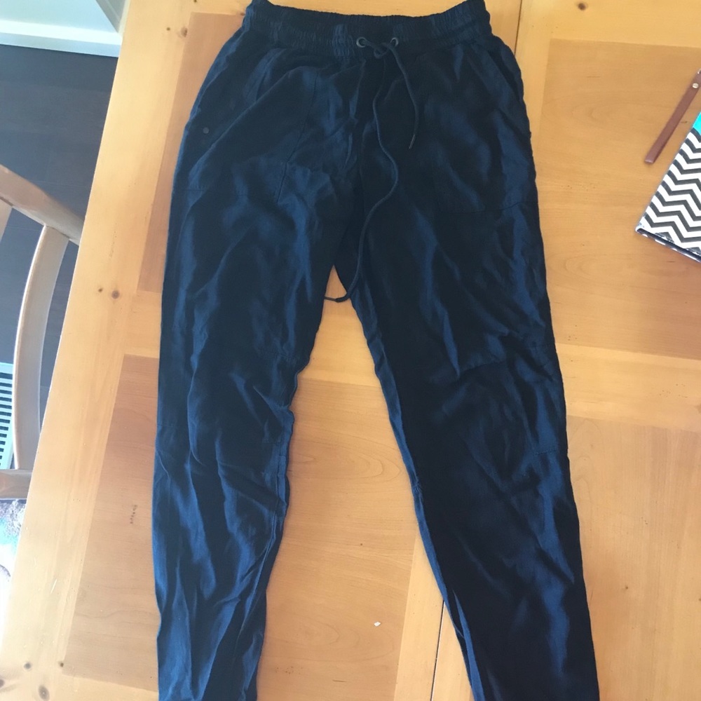 Sanctuary Size Small Black drawstring pants